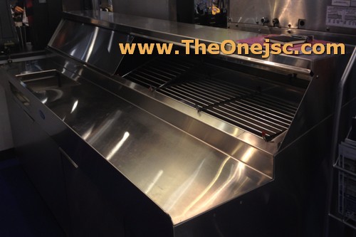 bàn quầy bằng inox nhập khẩu